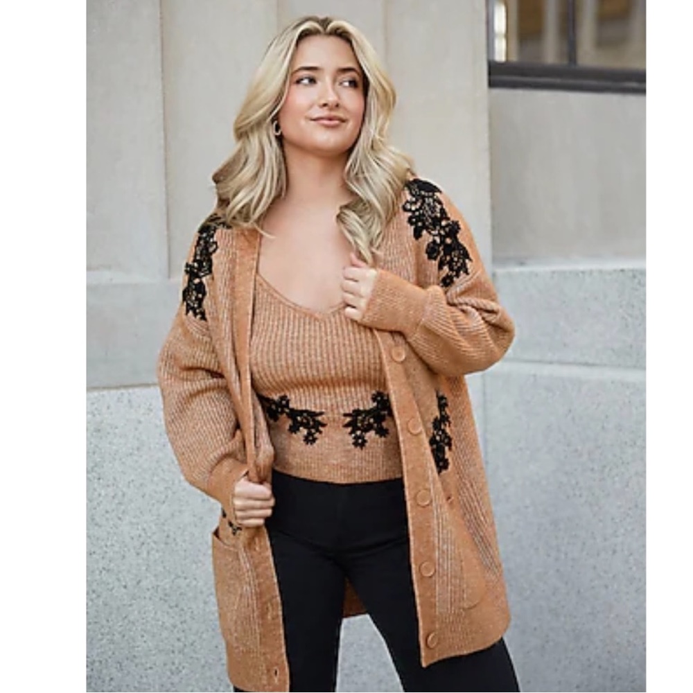 Express knit jacket